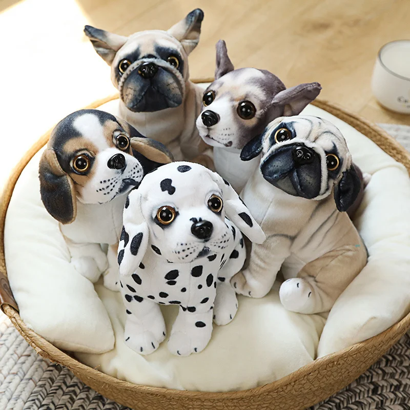 Plüschtier Realistischer Hund – Kuscheltier - Stofftier
