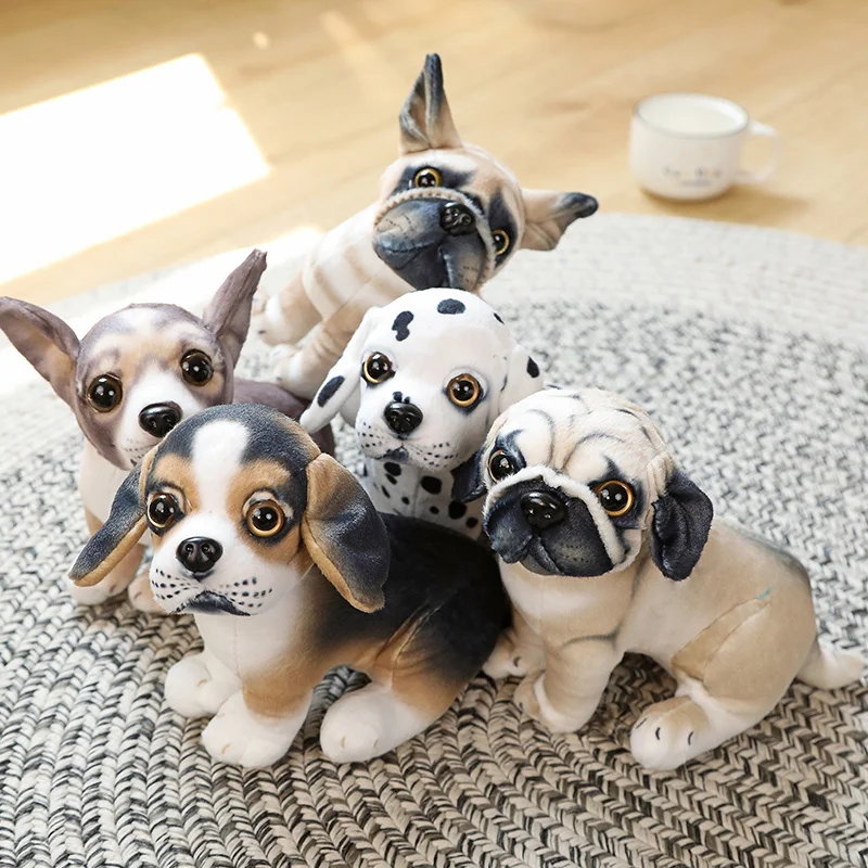 Plüschtier Realistischer Hund – Kuscheltier - Stofftier