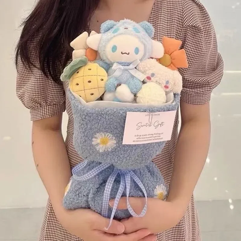 Plüschtier Sanrio Figuren Valentinstag Bouquet – Kuscheltier - Stofftier