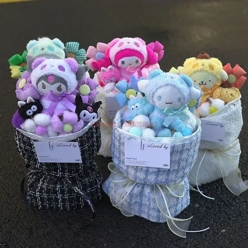 Plüschtier Sanrio Figuren Valentinstag Bouquet – Kuscheltier - Stofftier