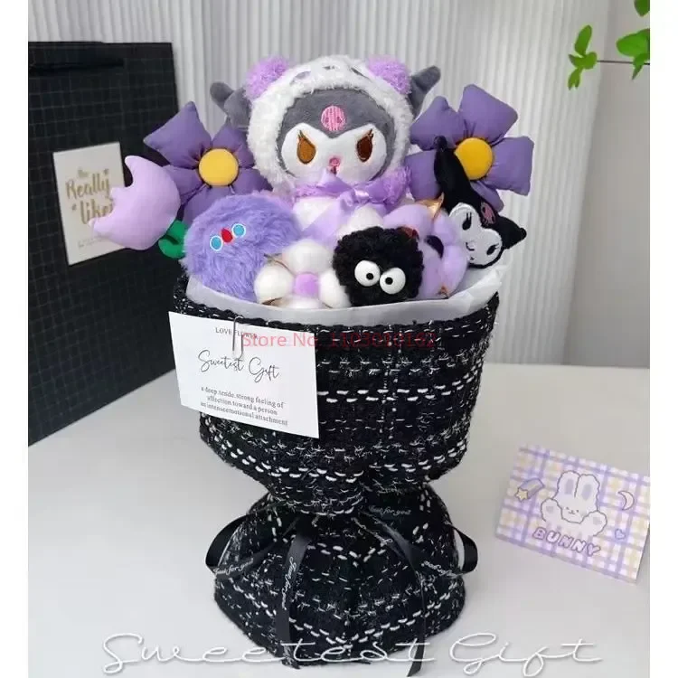 Plüschtier Sanrio Figuren Valentinstag Bouquet – Kuscheltier - Stofftier