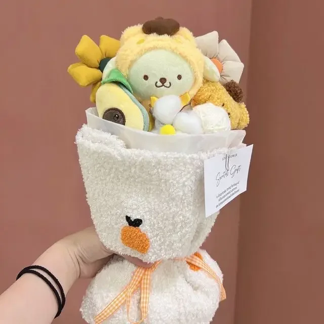 Plüschtier Sanrio Figuren Valentinstag Bouquet – Kuscheltier - Stofftier