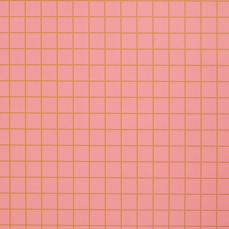 Kunstleder Happy Collection Karo by Cherry Picking - 422 apricot