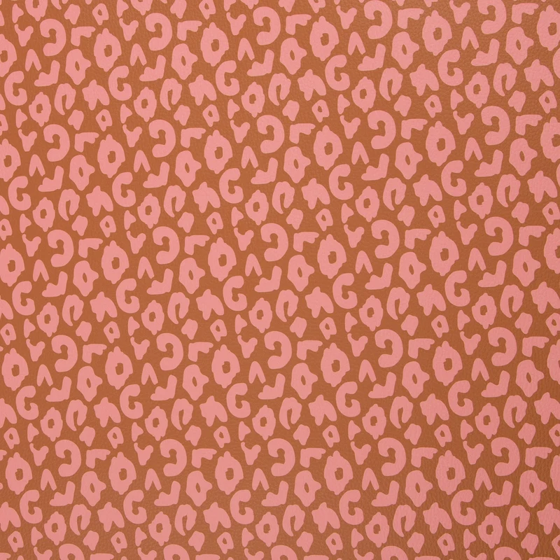 Kunstleder Happy Collection Leo by Cherry Picking - 712 braun/rosa