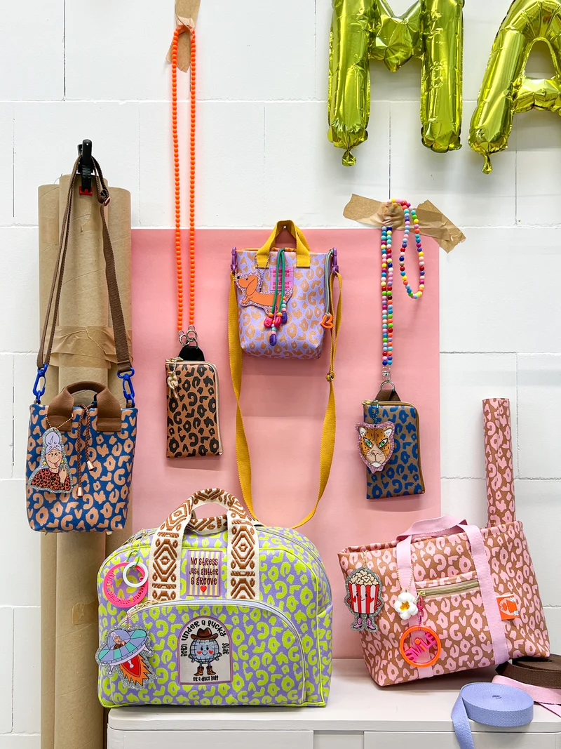 Kunstleder Happy Collection Leo by Cherry Picking - 712 braun/rosa