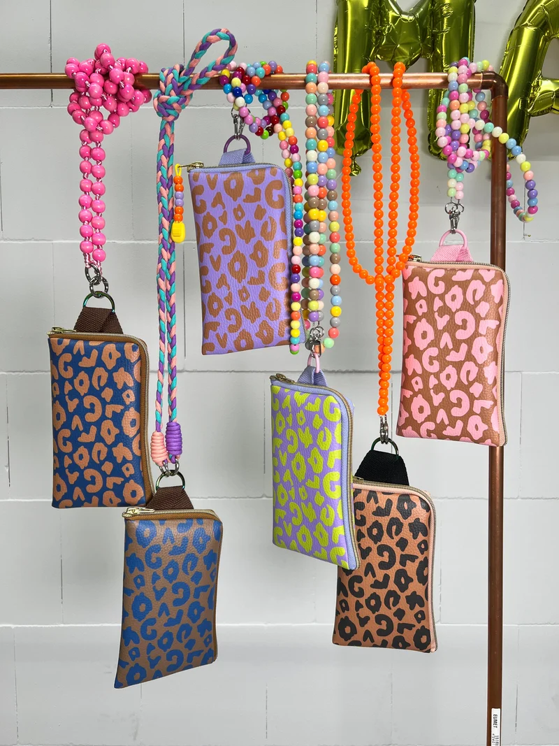 Kunstleder Happy Collection Leo by Cherry Picking - 712 braun/rosa