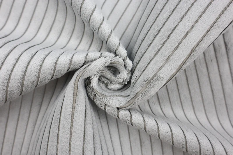 Cord Samt Tanja - 5002 grau