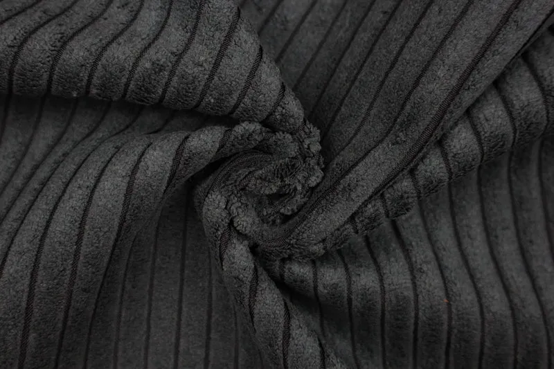 Cord Samt Tanja - 5001 schwarz