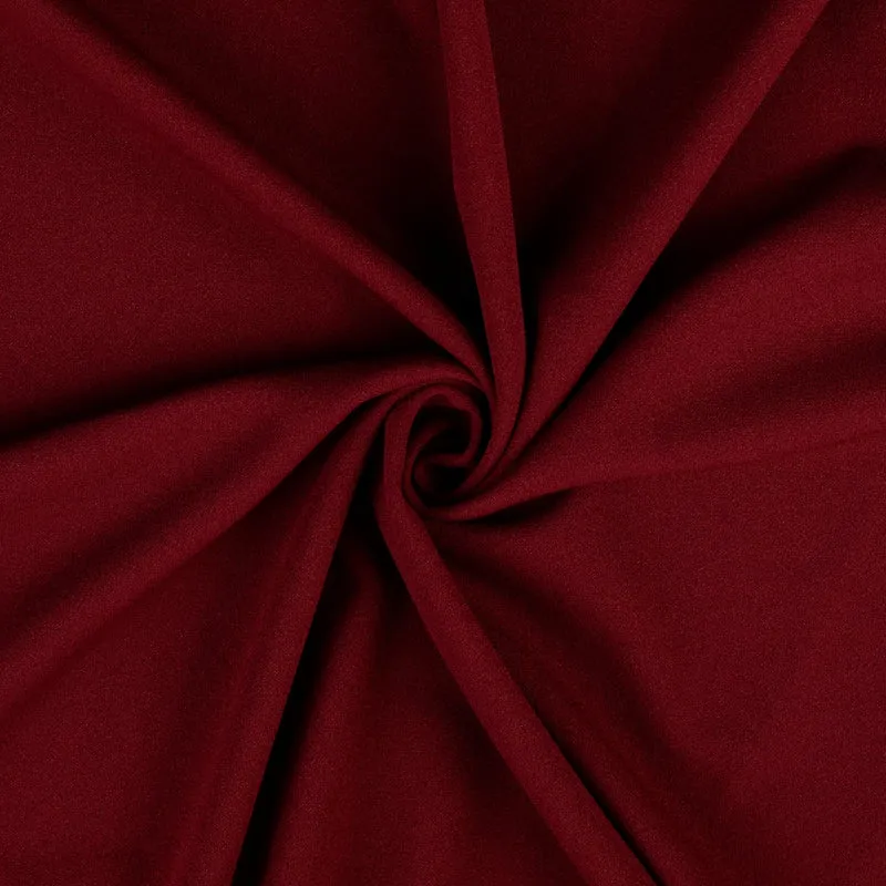 Scuba Crepe Belinda - 5021 burgundy