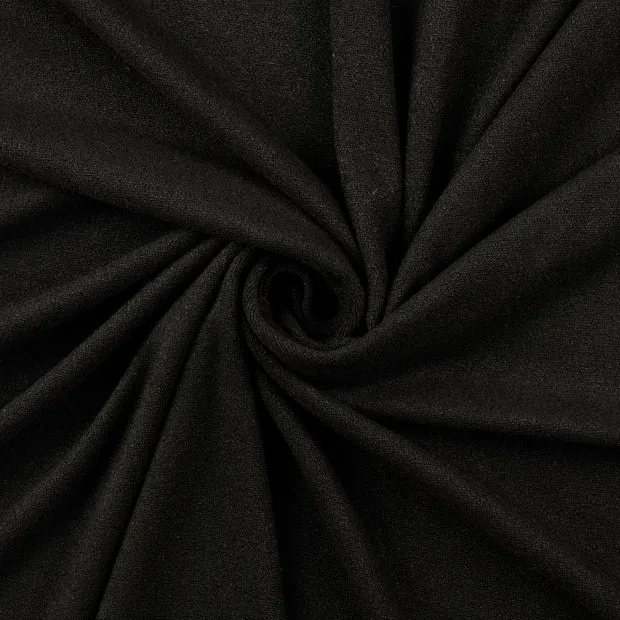 Frottee Jersey Luke - 5001 schwarz