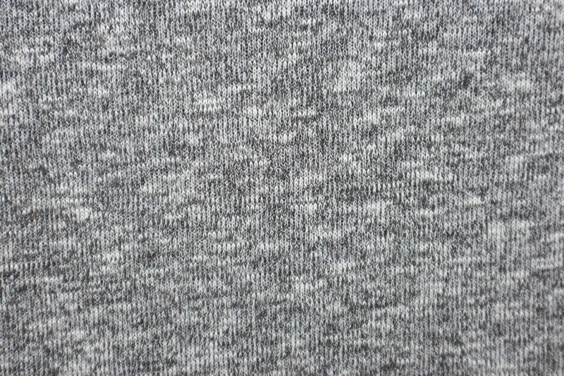 Strickstoff Merlin Melange - grau