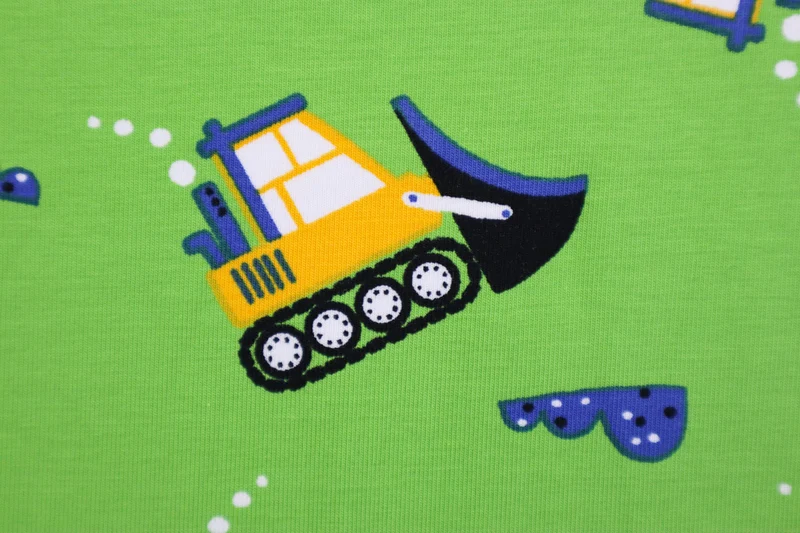 Baumwolljersey Bulldozer