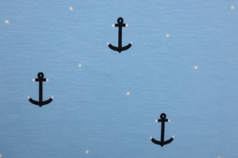 Baumwolljersey Anchor Stars