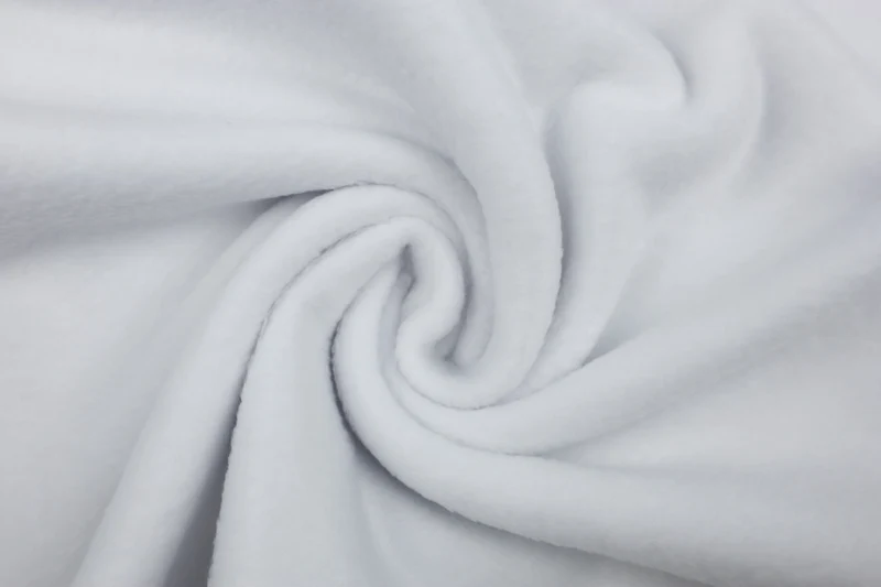Polarfleece Polly - 50 weiß