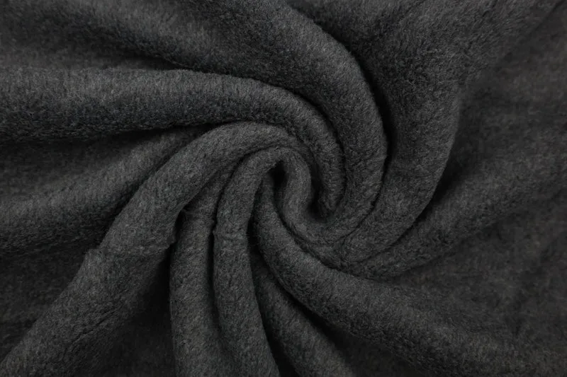 Polarfleece Polly - 168 anthrazit