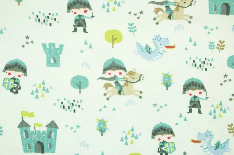 Baumwolljersey Cute Knight
