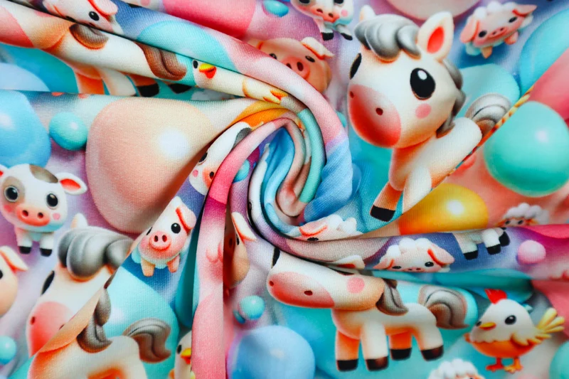 French Terry Animal Balloon