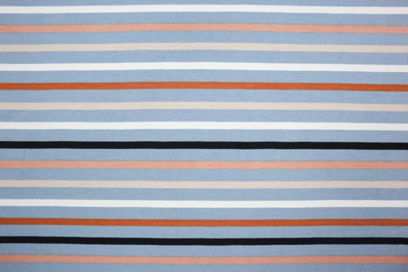 Baumwolljersey Construction Stripes by Poppy