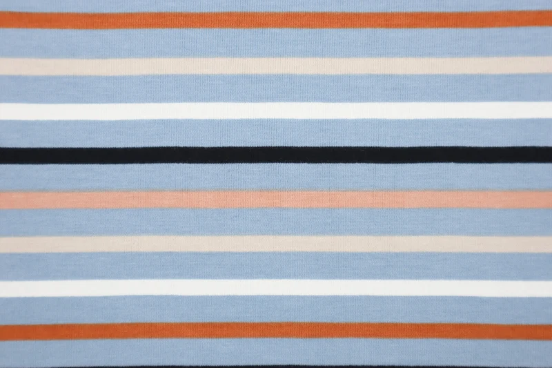 Baumwolljersey Construction Stripes by Poppy