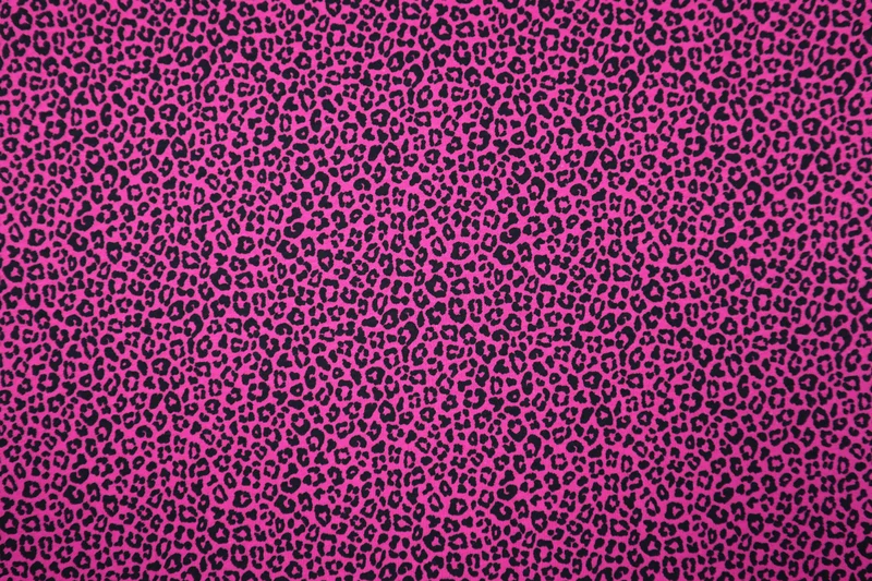100% Baumwolle Singlejersey Leo - pink