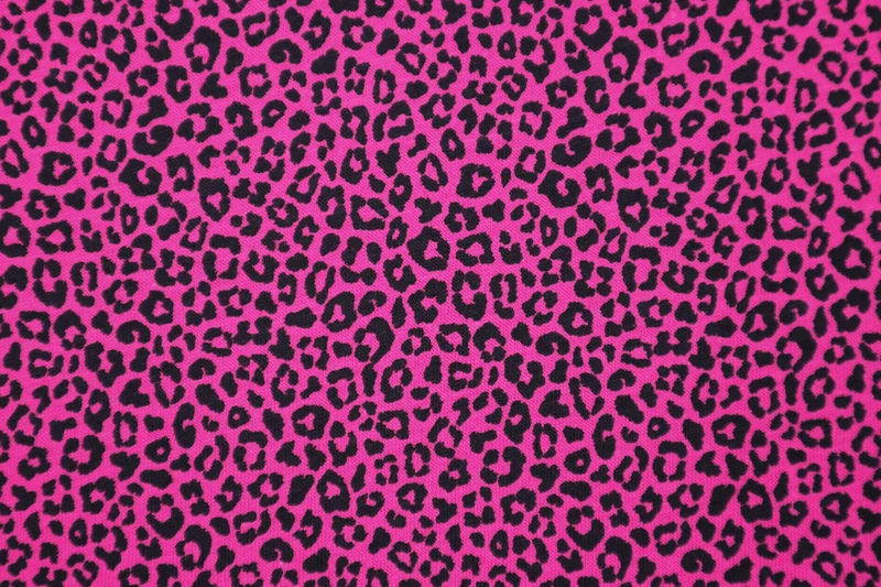 100% Baumwolle Singlejersey Leo - pink