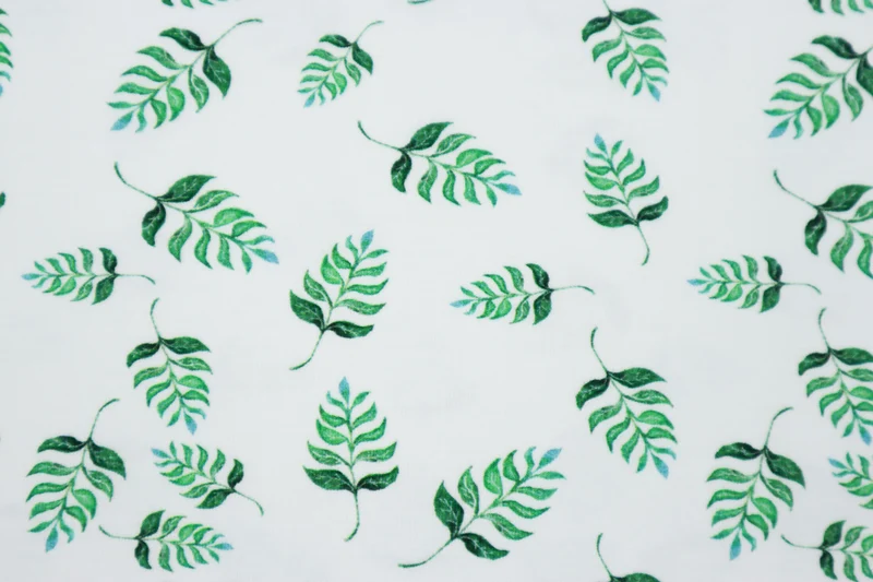 Baumwolljersey Green Farn