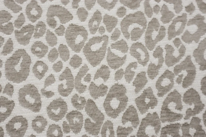Chenille Dekostoff Wild Leo - sand/natur