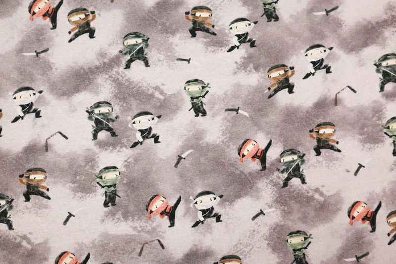 Alpenfleece Ninja Kämpfer - taupe
