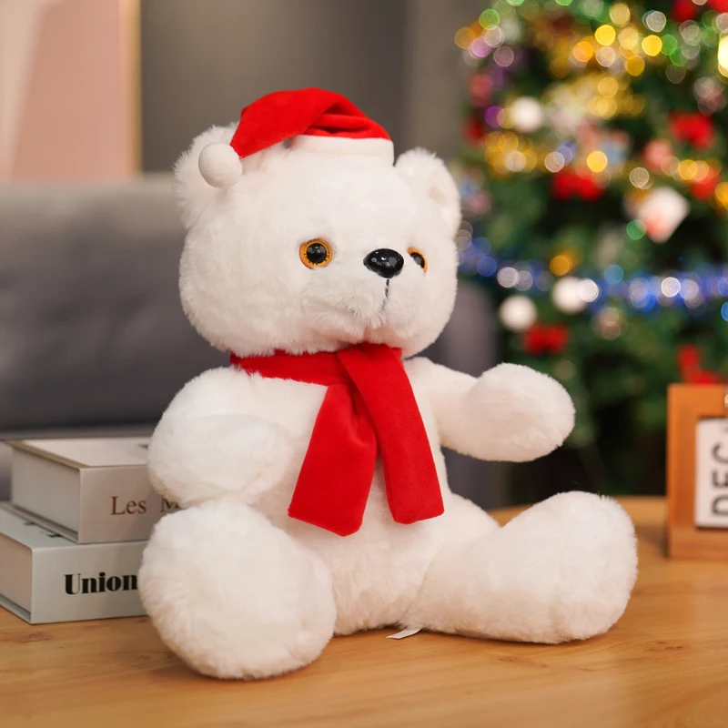 Leuchtender Weihnacht Teddybär Stofftier ca. 28cm