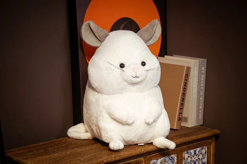 Chinchilla Plüschiges Stofftier 35cm / 45cm
