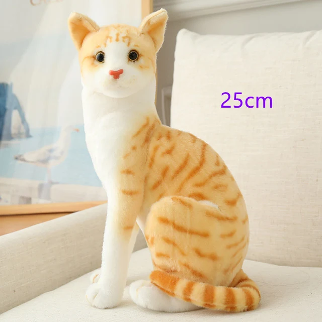 Echt aussehende Kuscheltier Katzen 20 bis 45cm