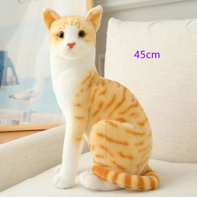 Echt aussehende Kuscheltier Katzen 20 bis 45cm