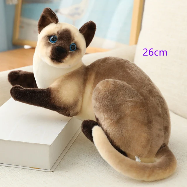 Echt aussehende Kuscheltier Katzen 20 bis 45cm