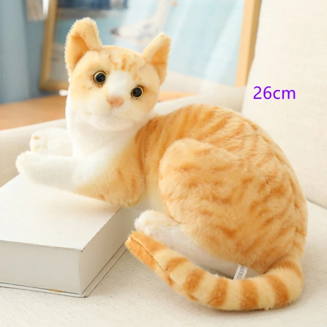 Echt aussehende Kuscheltier Katzen 20 bis 45cm