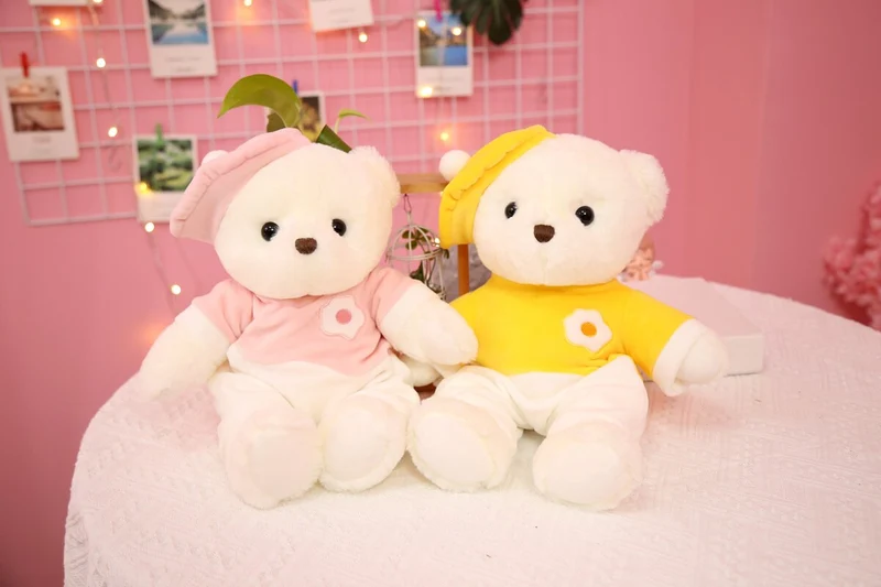Niedliches Teddy Kuscheltier in zwei Farben ca. 38cm