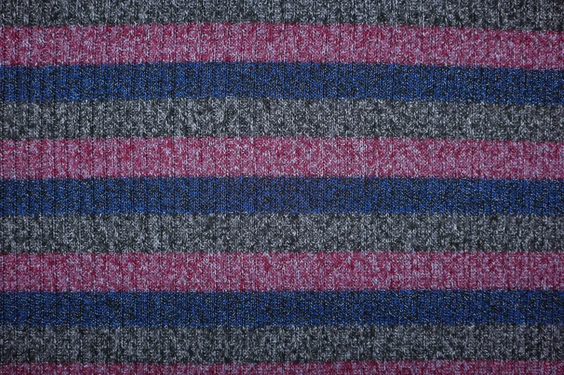 Strickstoff Sina Glamour Streifen