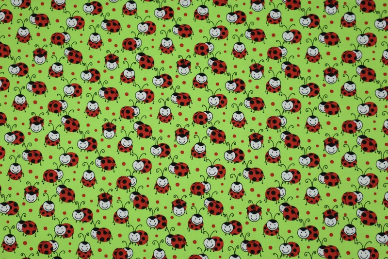 Baumwolljersey Ladybird