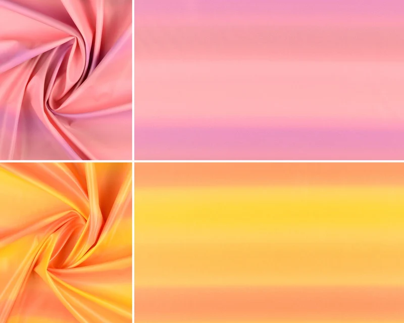 Regenjackenstoff Batik Ombre Streifen