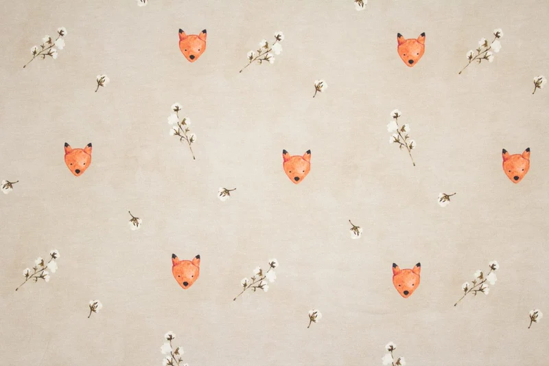 Baumwolljersey Little Animals