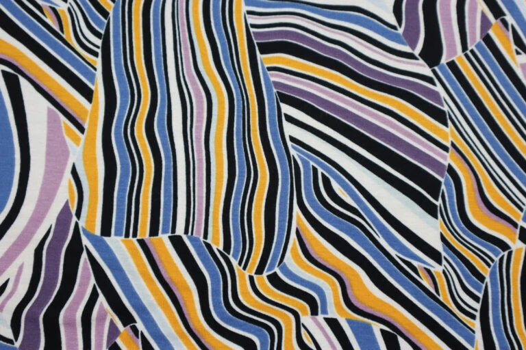 Viskosejersey Abstract Art
