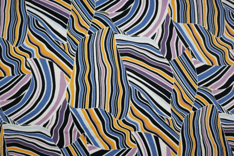 Viskosejersey Abstract Art