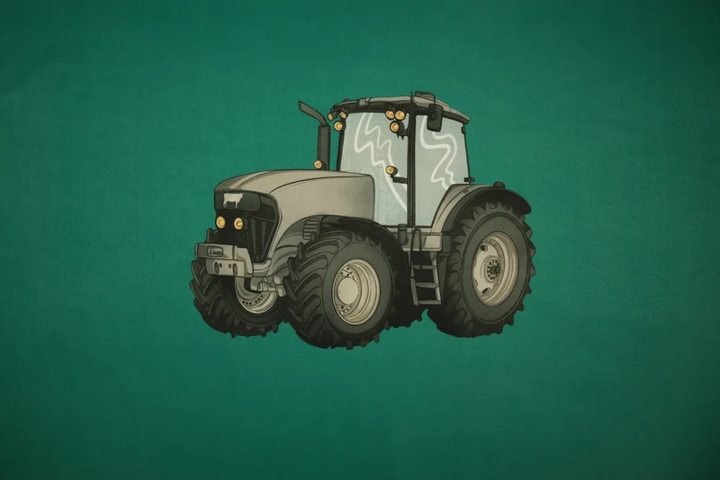 BIG Panel Softshell Tims Traktor - grün
