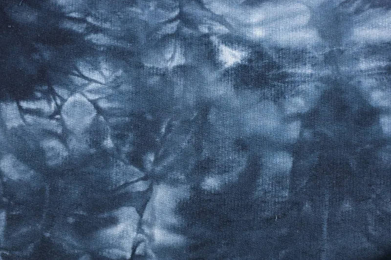 French Terry Batik Blue