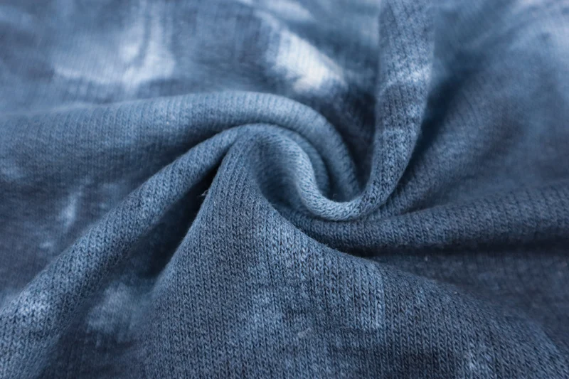 French Terry Batik Blue