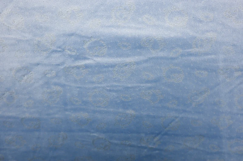 Nicky Fleece Kleine Schafe - hellblau