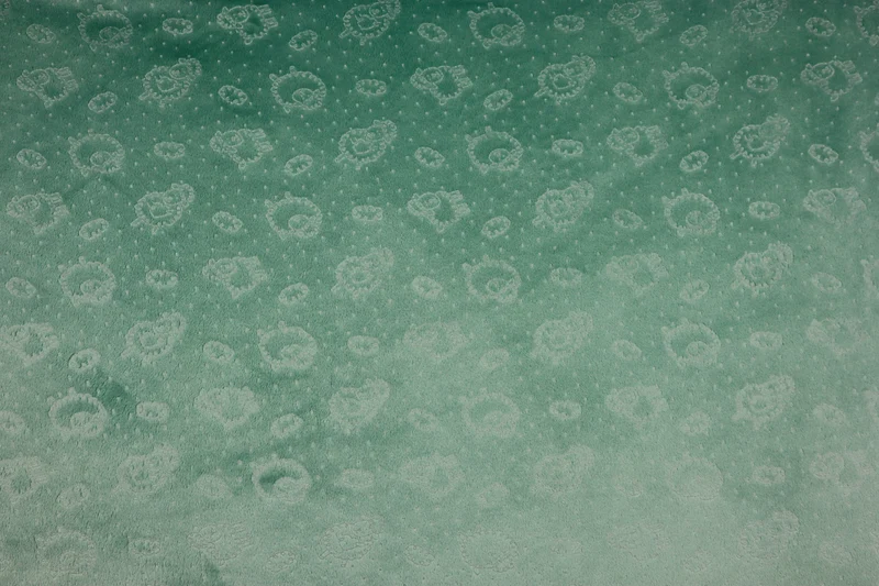 Nicky Fleece Kleine Schafe - mint