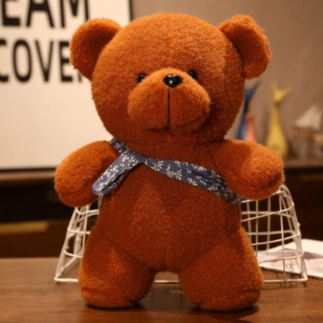 Flauschige Plüsch Teddys in 5 verschiedenen Motiven (25/35cm)