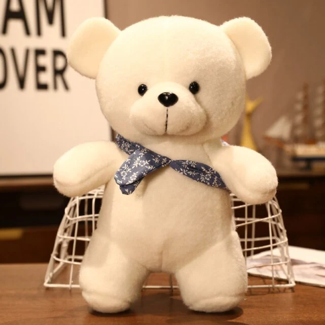 Flauschige Plüsch Teddys in 5 verschiedenen Motiven (25/35cm)