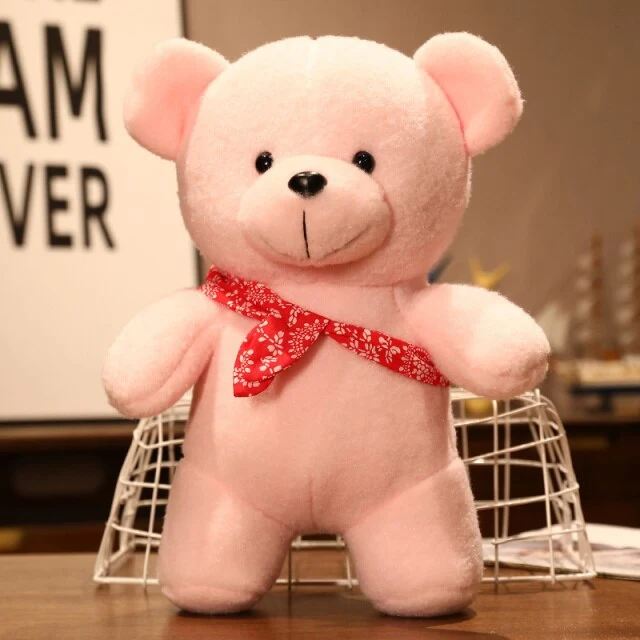 Flauschige Plüsch Teddys in 5 verschiedenen Motiven (25/35cm)