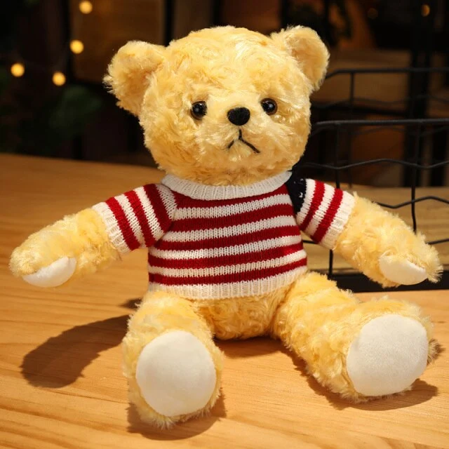 Süßer Teddy Bär in vielen unterschiedlichen Motiven (ca. 35cm)
